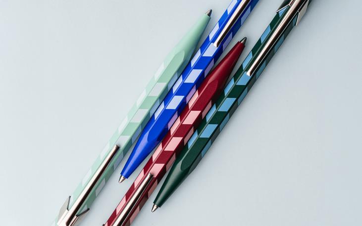 Ballpoint Pen 849™ Mosaic Royal Blue M | Caran d'Ache US