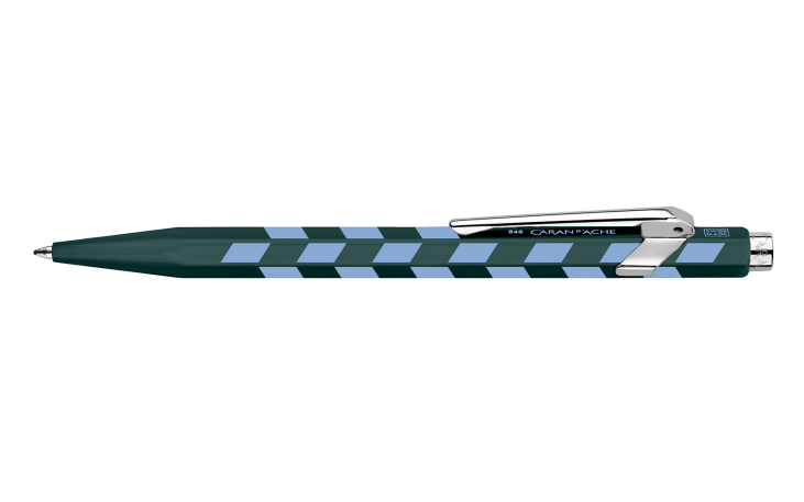 Ballpoint Pen 849™ Mosaic Spruce Green M | Caran d'Ache US