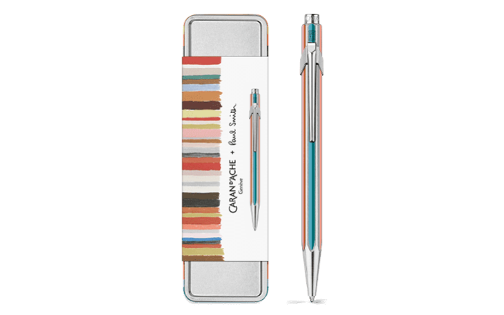 Stylo Bille 849™ Paul Smith Gris Argenté