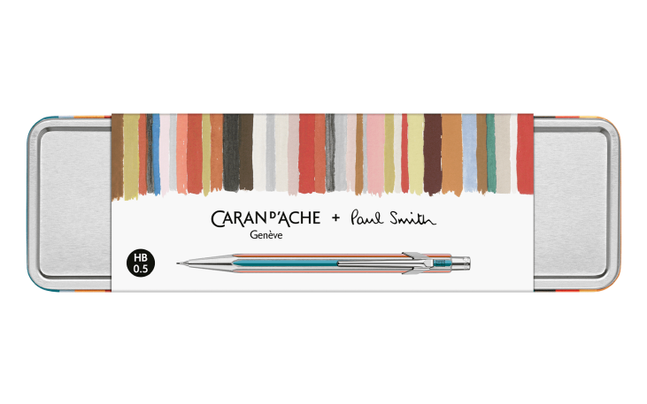 Mechanical Pencil 849™ Paul Smith Grey Silver (0.5mm) | Caran d