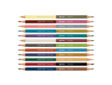 Set 12 Crayons de Couleur Bicolor & 1 Pinceau Paul Smith
