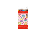 Kawaii-Set 12 Farbstifte Swisscolor Aquarell Candy World