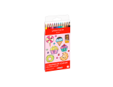 Kawaii-Set 12 Farbstifte Swisscolor Aquarell Candy World