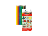 Kawaii-Set 12 Farbstifte Swisscolor Aquarell Swiss Mountain