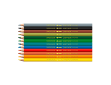 Kawaii-Set 12 Farbstifte Swisscolor Aquarell Swiss Mountain