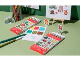 Set Kawaii 12 Crayons de couleur Swisscolor Aquarellable Swiss Mountain
