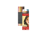 Set 6 Fasermaler Fibralo™ Brush Portrait