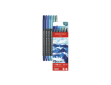 Set 6 Fasermaler Fibralo™ Brush Marine