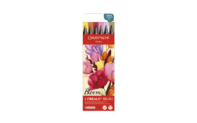 Set 6 Fasermaler Fibralo™ Brush Bloom