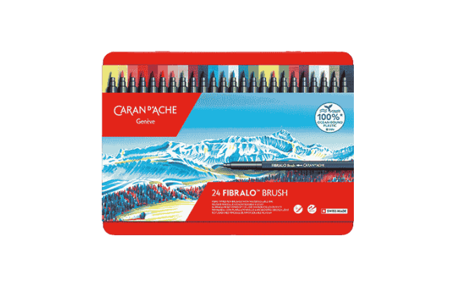 Box 24 Fibre-tipped Pens Fibralo™ Brush
