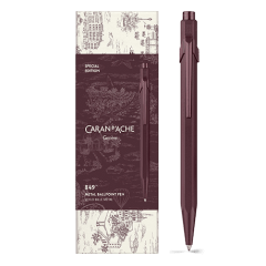 Ballpoint Pen 849™ Toile de Jouy Burgundy