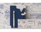 Stylo Bille 849™ Toile de Jouy Blanc