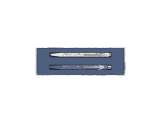 Set Stylo Bille & Porte-Mine 849™ Toile de Jouy Blanc & Bleu