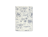 Carnet A5 Ligné Toile de Jouy