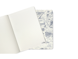 Carnet A5 Ligné Toile de Jouy