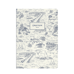 Quaderno A5 a Righe Toile de Jouy