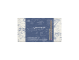 Set Mixed Media 10 Coloured Pencils & 10 Pastels Neocolor™ II Aquarelle Toile de Jouy