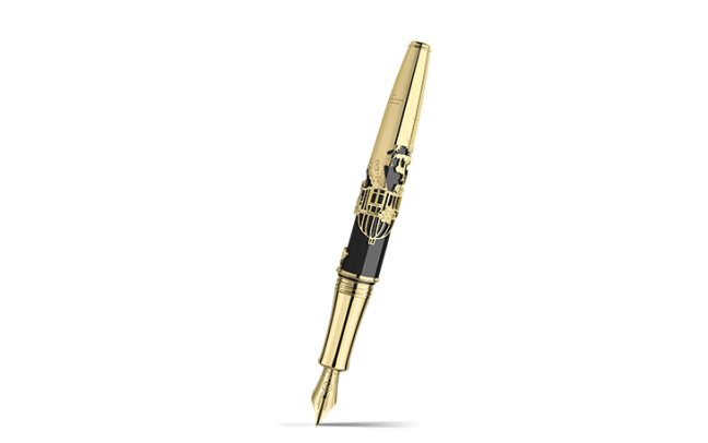 Fountain Pen Toile de Jouy Prestige Black
