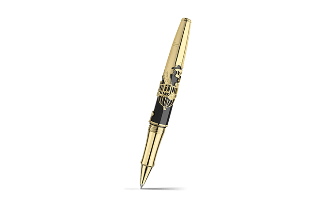 Rollerball Pen Toile de Jouy Prestige Black